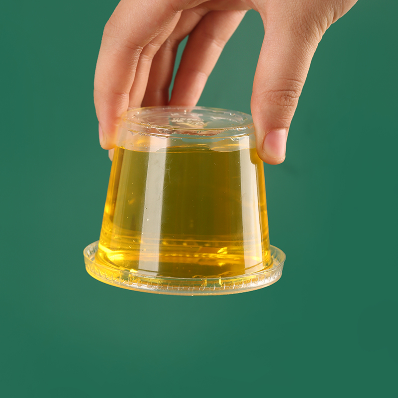 0.75 oz Jello Shot Cups, Small Plastic Containers with Lids, Airtight and Stackable Portion Cups, Salad Dressing Container, Dipping Sauce Cups, Condiment Cups